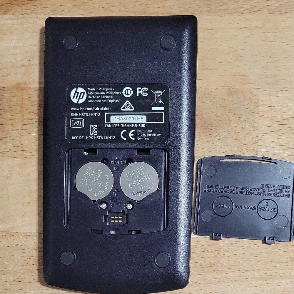 HP 10bII+ Financial Calculator - Black and Gray